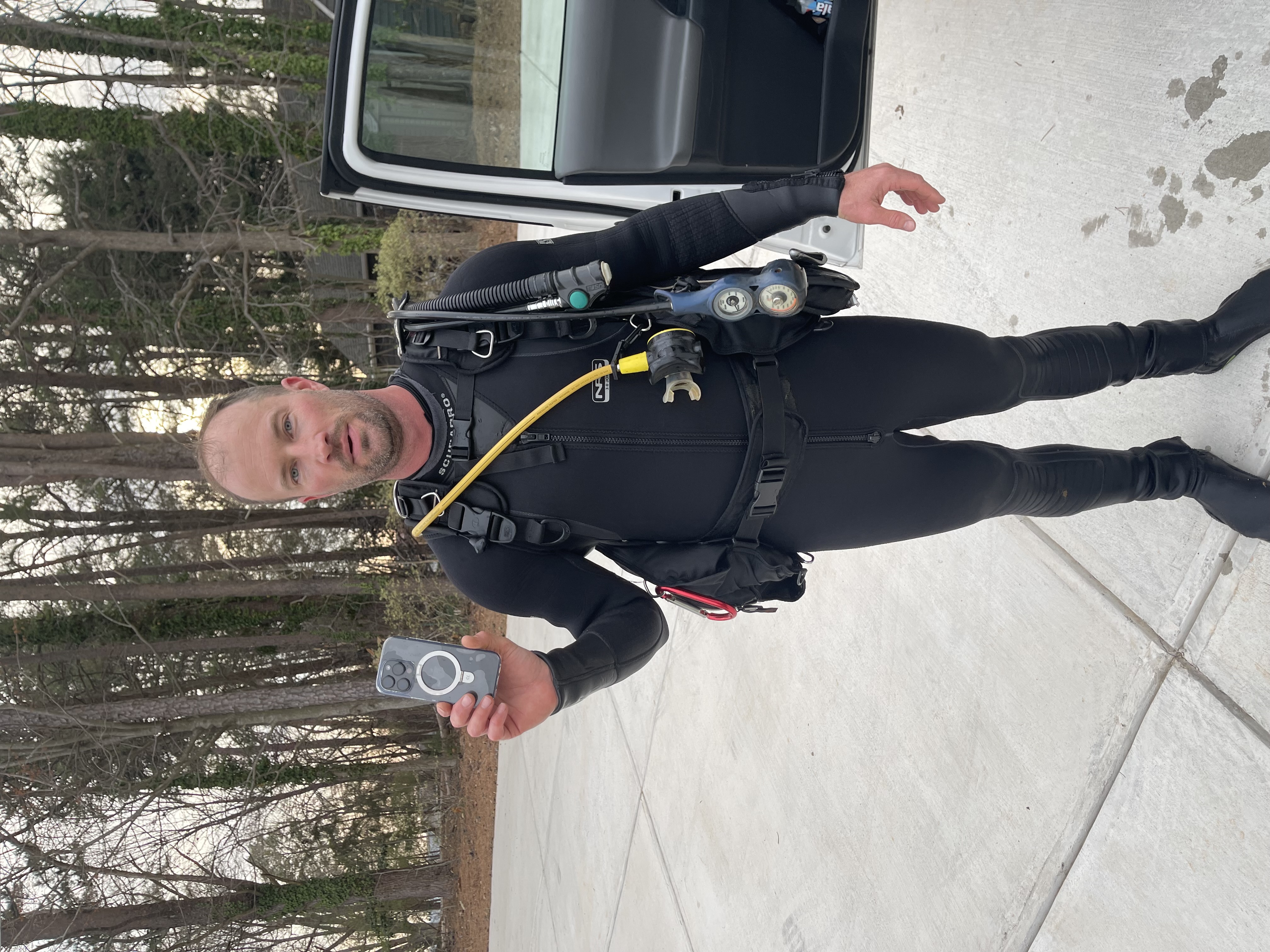 Recovered iPhone 15 Pro from Lake Norman, Mooresville