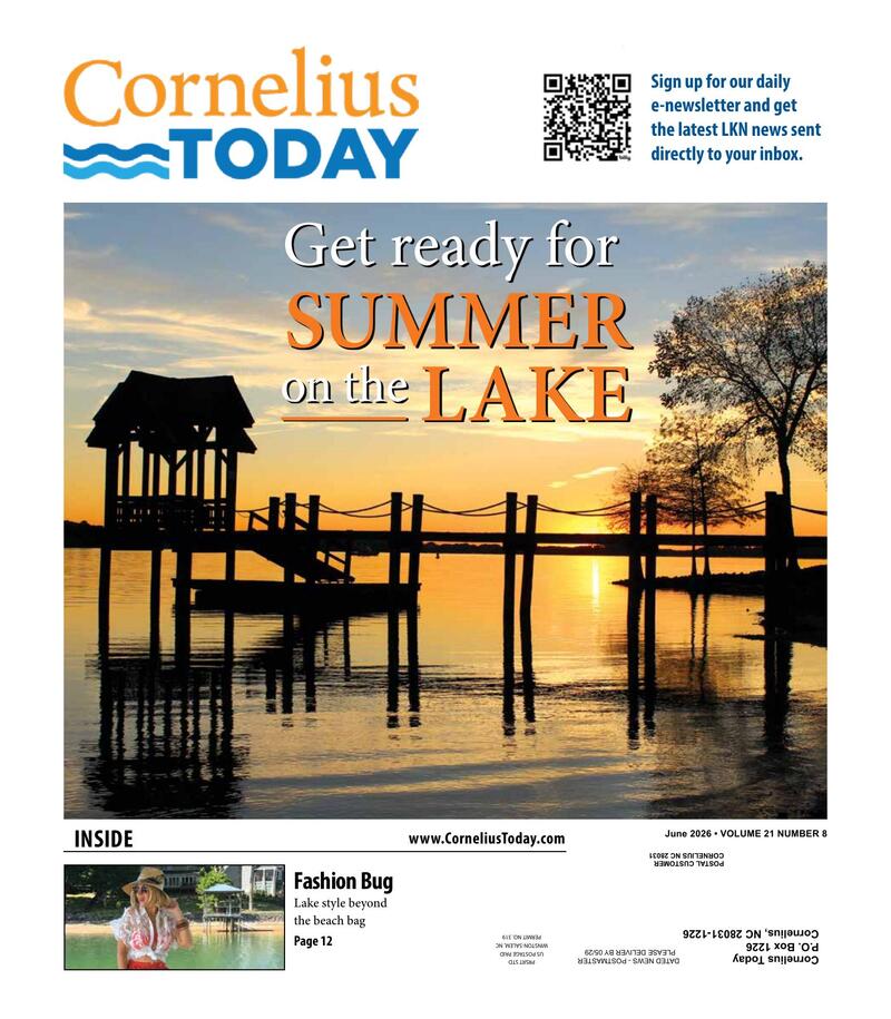 Cornelius Today, June 2026 cover